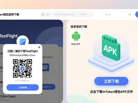 imToken钱包官网下载体验优化，iOS/安卓区分指引减少安装失败