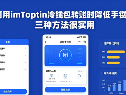 如何用imToken冷钱包转账时降低手续费？三种方法很实用