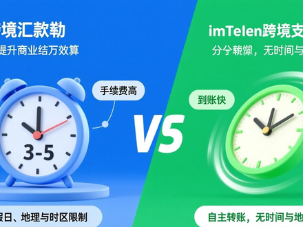 imToken跨境支付省钱又快，手续费低到账快，自主转账不求人