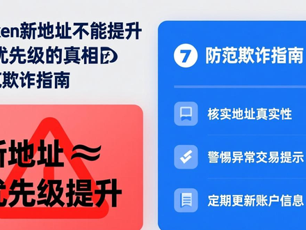 真相：imToken新地址并不能提升客户优先级，谨防欺诈