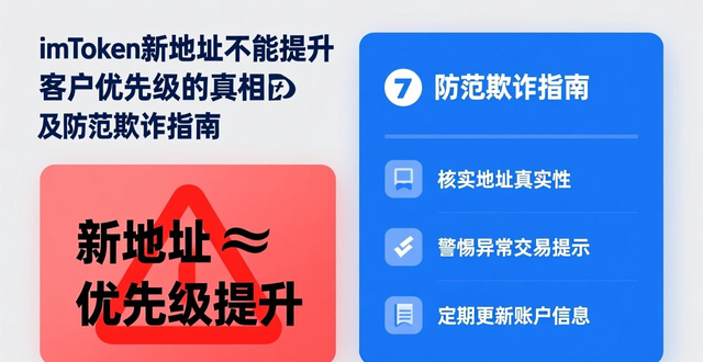imToken新地址提升客户优先级_如何通过imToken新地址提升客户优先级？_imToken去中心化钱包用户优先级机制