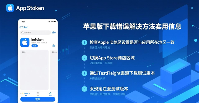 ios下载出错怎么回事_ios下载错误_常见问题：如何解决imtoken苹果版下载错误？